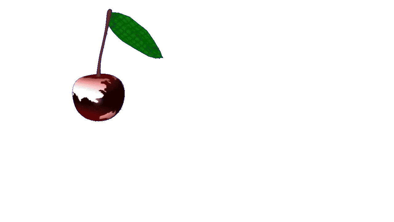 World on a cherry