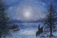 Moonrise Over Mooring