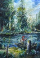 Flyfishing from a Boat