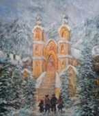 Cathedral in Snow