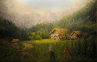 Sun Breaks Out over Meadow