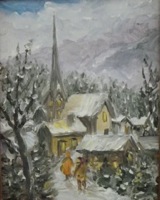 Birdseye View of Village